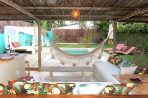 Casa Alegre Trancoso, piscina, 3 suítes e ar-cond.
